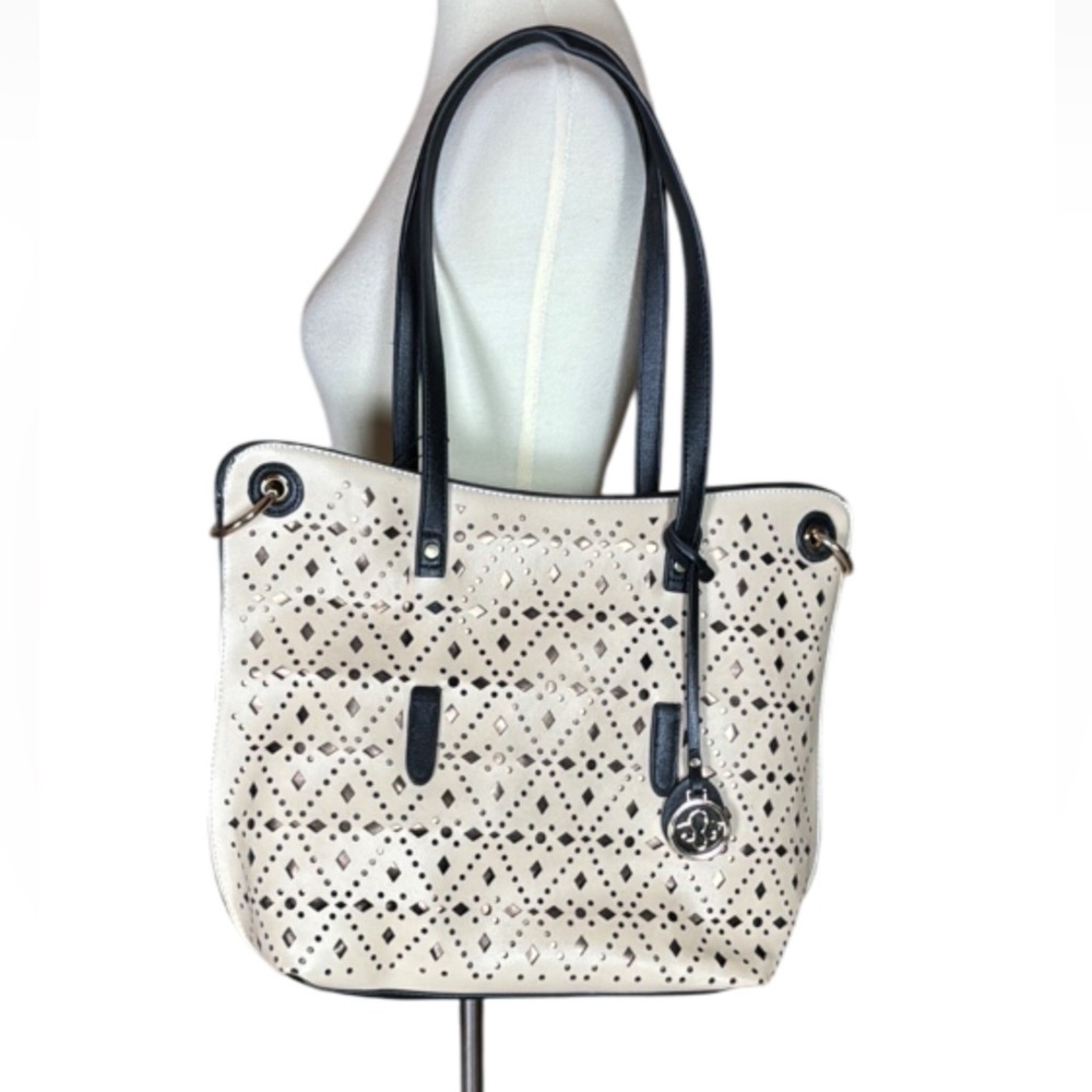 M.C. Marc Chantal perforated tote bag New with tag